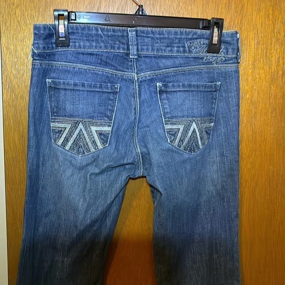 American Eagle Flare Live Your Life Jeans Size 4 - Picture 4 of 7